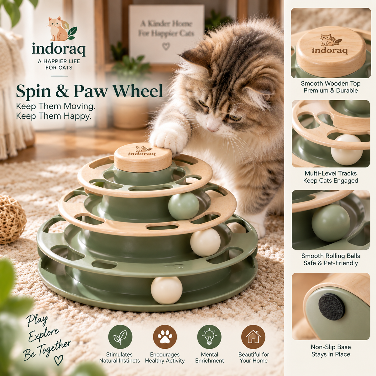 Spin &amp; Paw Wheel